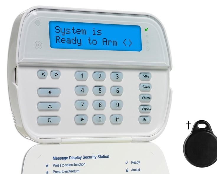 DSC PC2550 Keypad