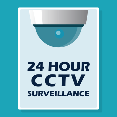 24 hour CCTV security